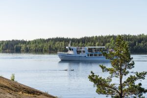 Los cruceros en barco de Elviira en Saimaa